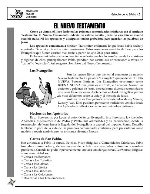 Tema 12. El Nuevo Testamento