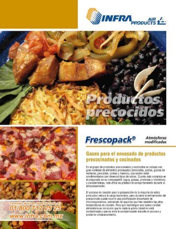 Productos precocidos - Grupo Infra