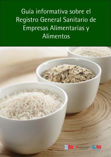 Guía Registro General Sanitario de Empresas Alimentarias y