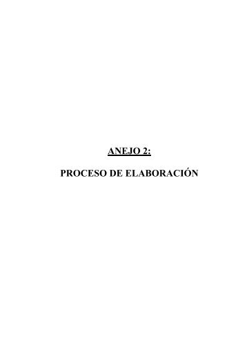 ANEJO 2: PROCESO DE ELABORACIÓN