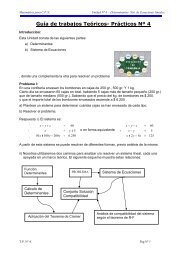 Guía de trabajos Teóricos - Prácticos Nº 4 - Facultad de ...