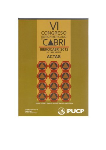 iberocabri 2012 actas - Textos PUCP Textos - Pontificia Universidad ...