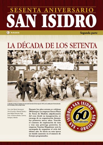Especial 60 años de San Isidro - Las Ventas
