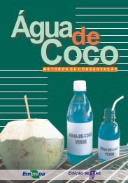 Água de Coco - Embrapa Agroindústria Tropical