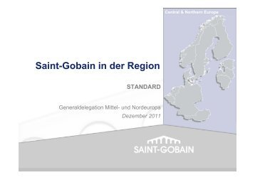 Saint-Gobain in der Region