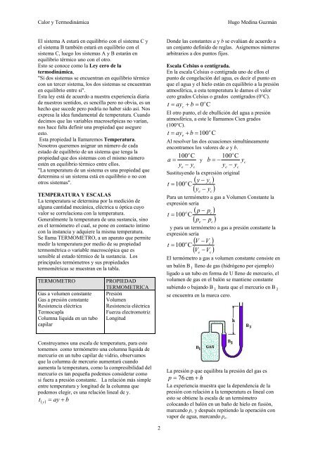 CAPÍTULO 5. Termodinámica - Biblioteca