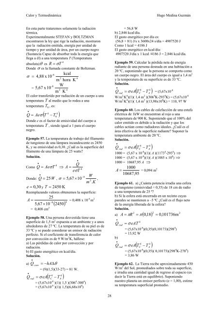 CAPÍTULO 5. Termodinámica - Biblioteca