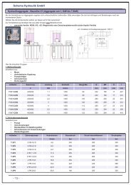 Zylinderkatalog 2007 - Schema Hydraulik GmbH