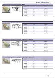 Hydraulikkupplungen - Schema Hydraulik GmbH