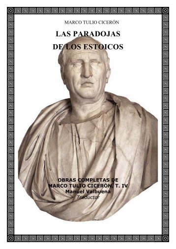 Cicerón, Marco Tulio - Las paradojas de los estoicos _bilingüe_ [pdf]