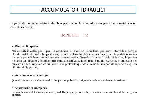 Accumulatori Idrauli.. - Cm.unisa.it