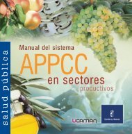 Manual del sistema APPCC en sectores productivos - Junta de ...