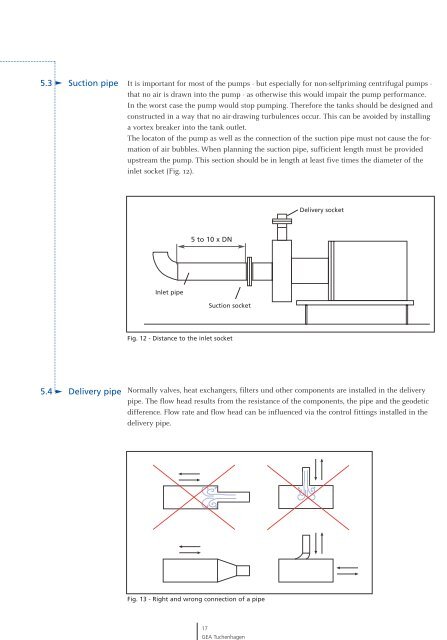 Manual for the Design of Pipe Systems and Pumps - GEA ...