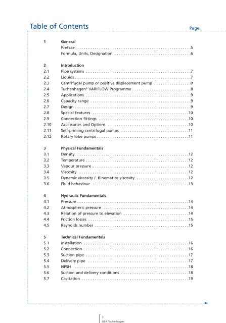 Manual for the Design of Pipe Systems and Pumps - GEA ...