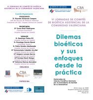 Dilemas bioéticos y sus enfoques desde la práctica - Hospital ...