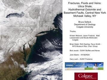 Fractures, Fluids and Veins - Colgate University