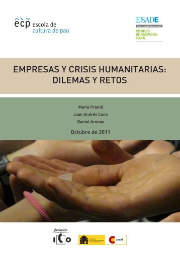 Empresas y crisis humanitarias: dilemas y retos - Escola de Cultura ...