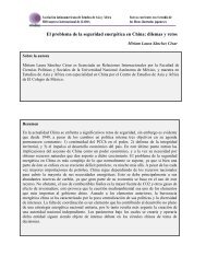 El problema de la seguridad energética en China: dilemas y retos