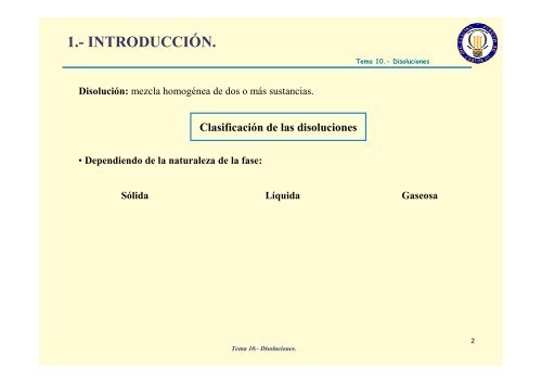 TEMA 10-Disoluciones