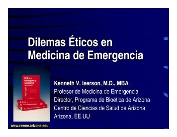 Dilemas Éticos en Medicina de Emergencia - Recursos ...