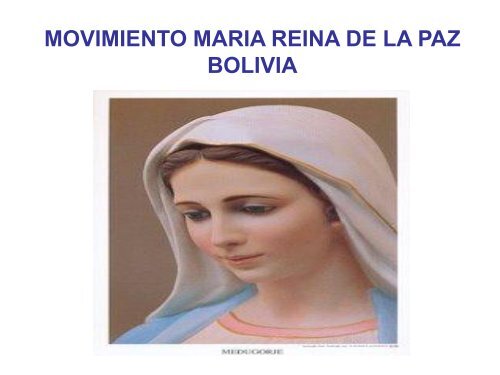 bolivia - Santuario de Medjugorje