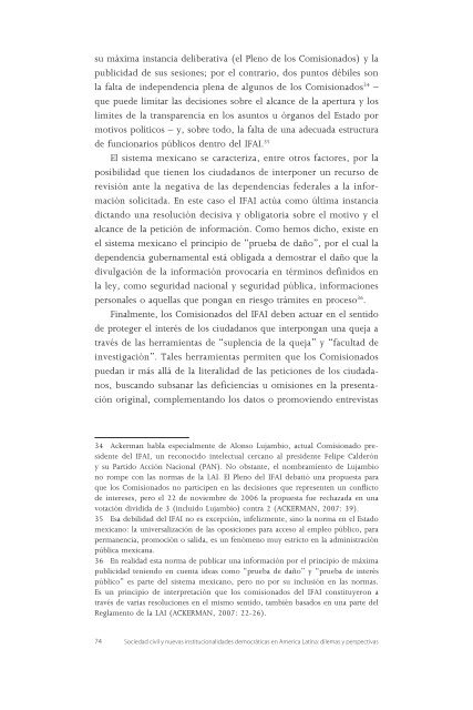 sociedad civil y nuevas institucionalidades democráticas en ... - Polis