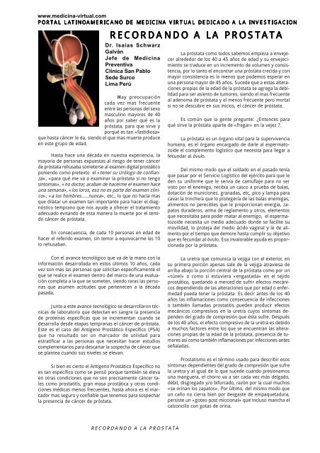 a que edad se chequea la prostata a que edad se chequea la prostata