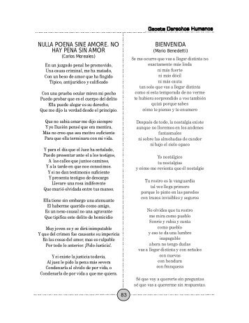 Poemas Universales - Defensoría de los Derechos Humanos del ...