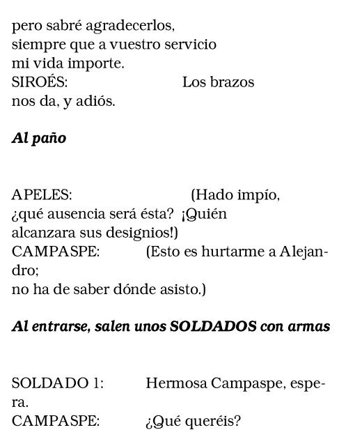 Darlo todo y no dar nada Calderón de la Barca - Ataun