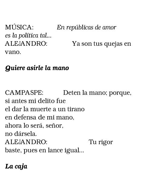 Darlo todo y no dar nada Calderón de la Barca - Ataun