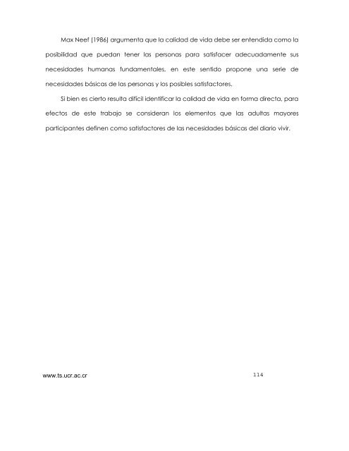 Factores protectores con relación a la calidad de vida de las adultas ...