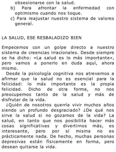 El arte de no amargarse la vida - El mundo del "manitas "