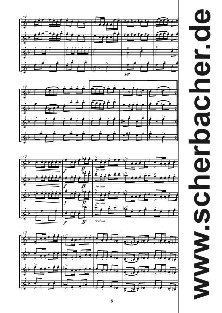 Florentiner Marsch Score Sax.mus - Musikverlag Scherbacher