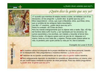 03 09 Quien dicen que soy - Lucas 9, 18-24