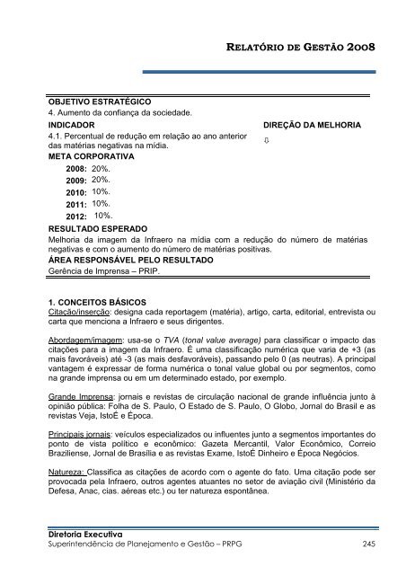 Relatório_de_Gestão_2008_Final_Versão enviada à ... - Infraero