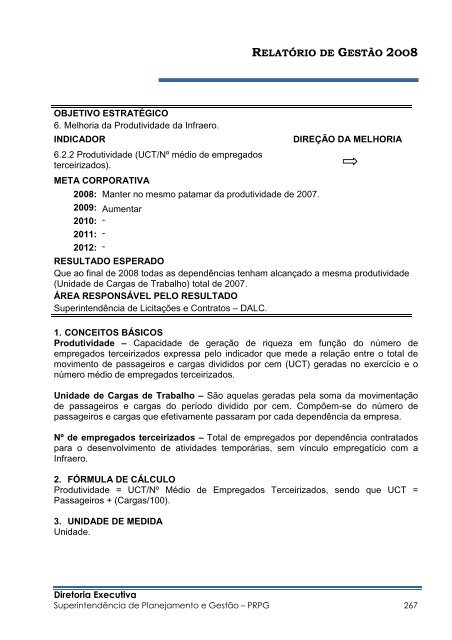 Relatório_de_Gestão_2008_Final_Versão enviada à ... - Infraero