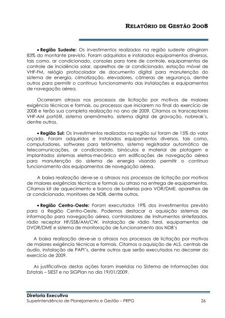 Relatório_de_Gestão_2008_Final_Versão enviada à ... - Infraero