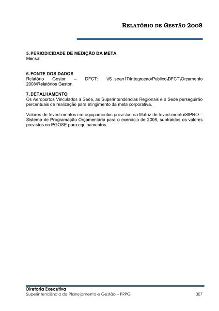 Relatório_de_Gestão_2008_Final_Versão enviada à ... - Infraero