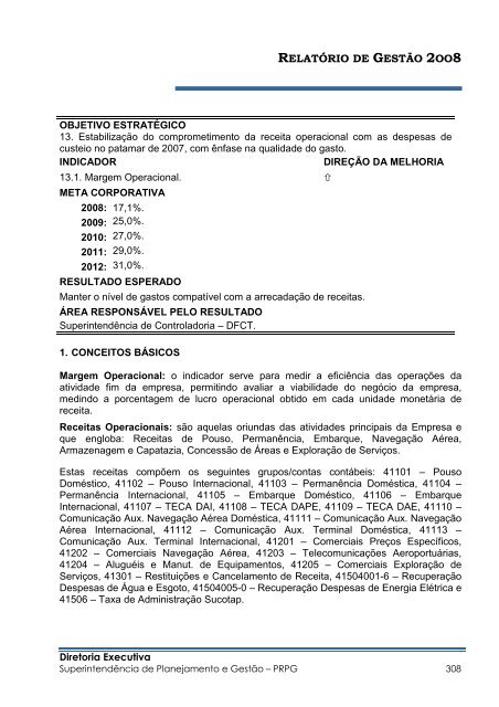 Relatório_de_Gestão_2008_Final_Versão enviada à ... - Infraero