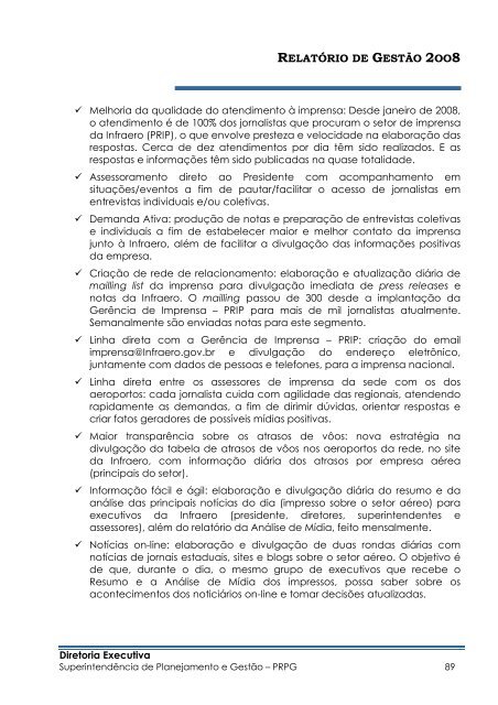 Relatório_de_Gestão_2008_Final_Versão enviada à ... - Infraero