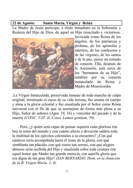 SANTORAL DEL MES —Sed santos para mí, porque yo, Yahvé, soy ...