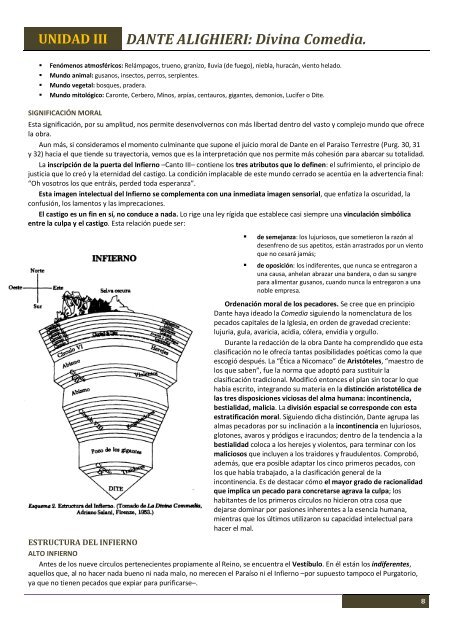 Sobre Dante Alighieri y la Divina Comedia