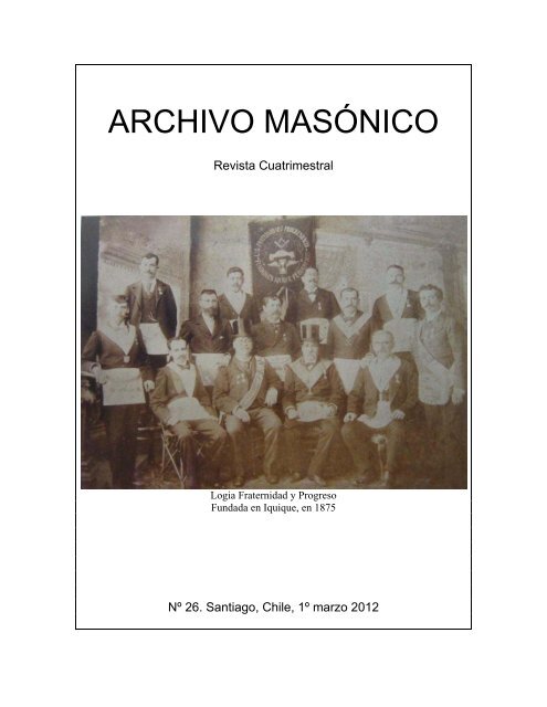 archivo masónico nº26 - Manuel Romo