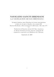 navigatio sancti brendani la navegaci´on de san brendano