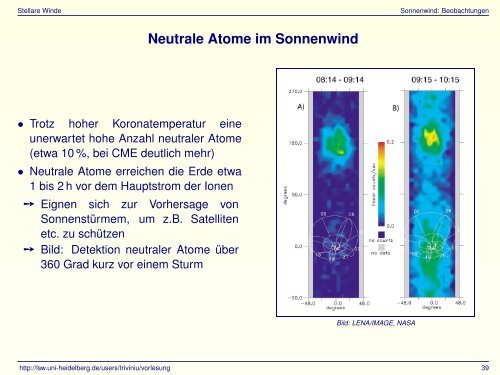 Stellare Winde - ESO