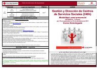 Gestión y Dirección de Centros de Servicios Sociales - Cruz Roja ...