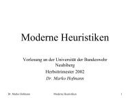 Moderne Heuristiken - Informatik