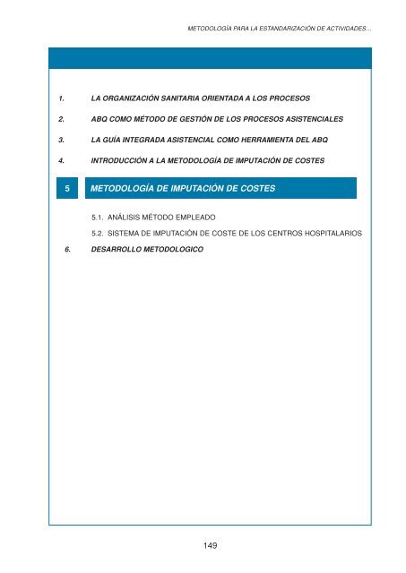 Guías integradas asistenciales. Metodología para la ...