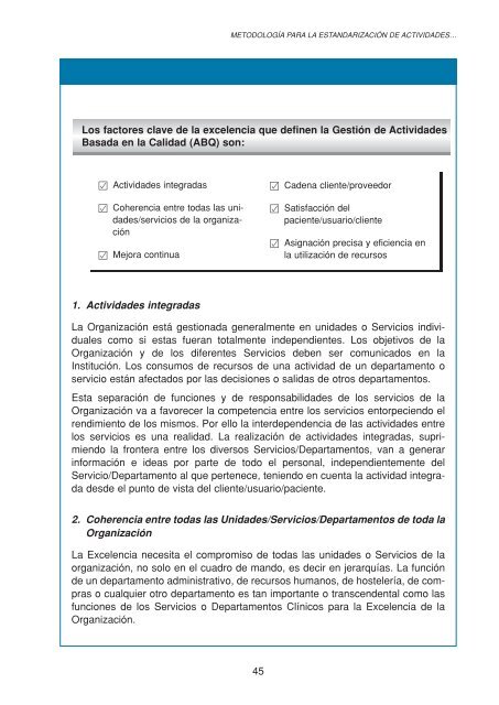 Guías integradas asistenciales. Metodología para la ...