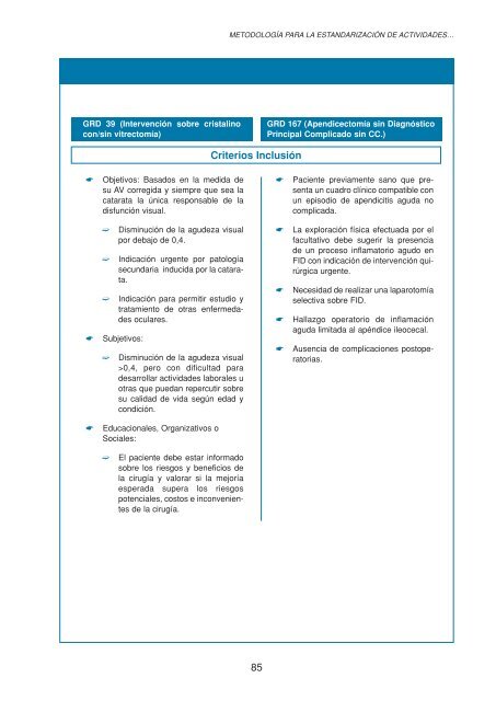 Guías integradas asistenciales. Metodología para la ...